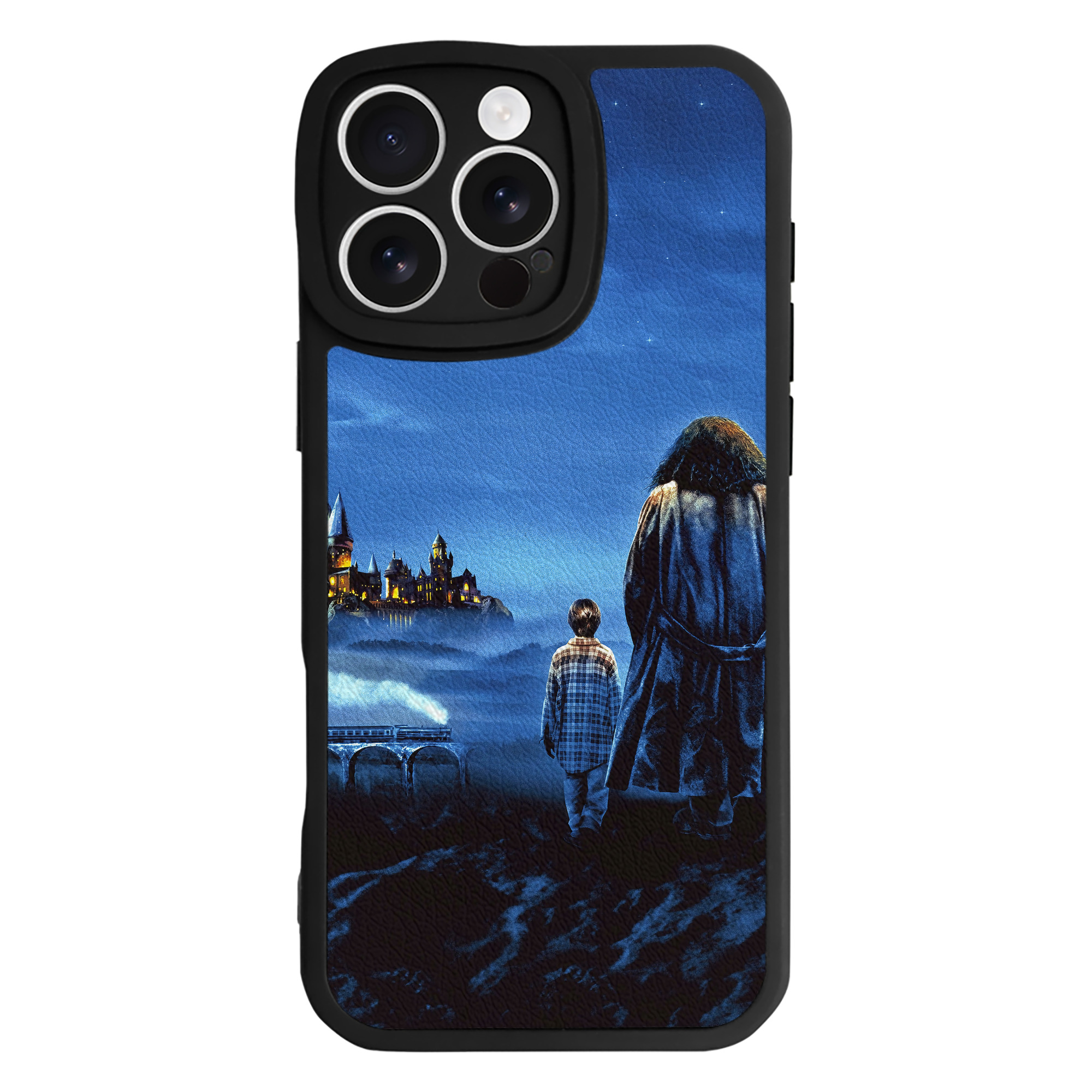 （画像用） Harry Potter ハリー・ポッターシリーズ 【iPhone 16シリーズ対応】シリコンスマホケース（レザー調） 材質：シリコン